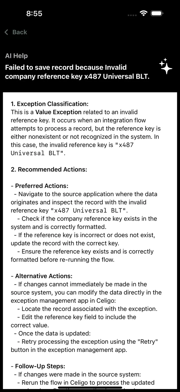 Celigo Business Operations screenshot 1