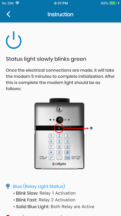 CellGate Mobile Connect screenshot 1
