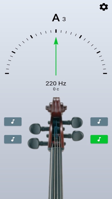 Cello Tuner - Simple Tuner screenshot 5