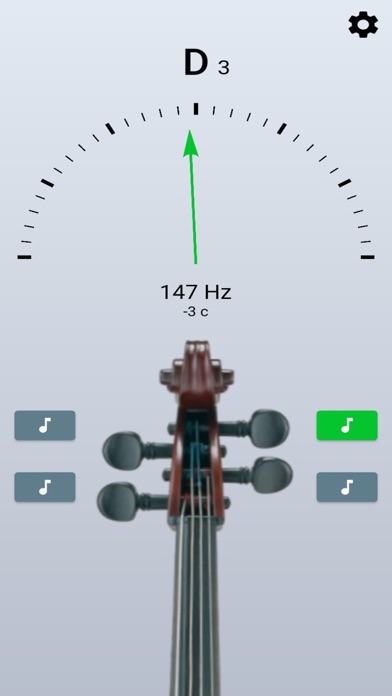 Cello Tuner - Simple Tuner screenshot 4