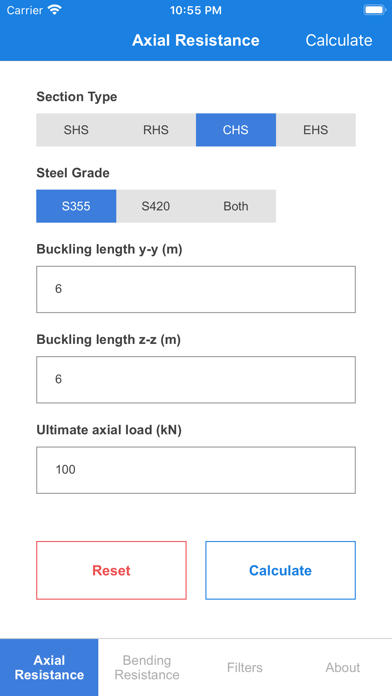 Celsius® hollow section design screenshot 4