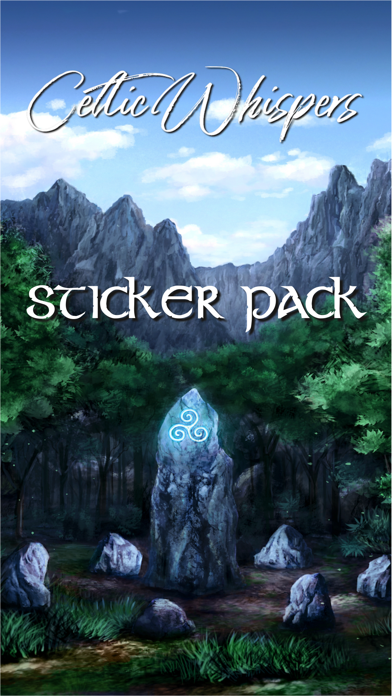 Celtic Whispers Sticker Pack screenshot 2