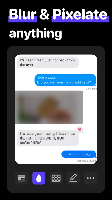 Censor Text: Blur & Redact screenshot 4