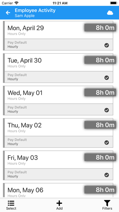 CenterPoint Time Clock screenshot 1