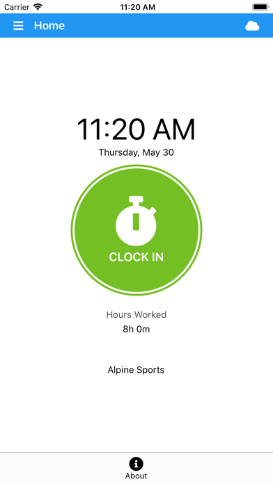 CenterPoint Time Clock screenshot 3