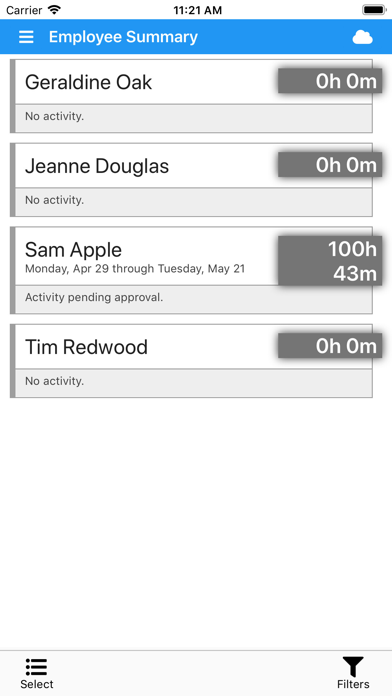 CenterPoint Time Clock screenshot 2