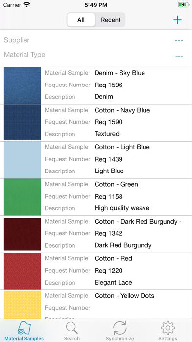 Centric Material Sample screenshot 3