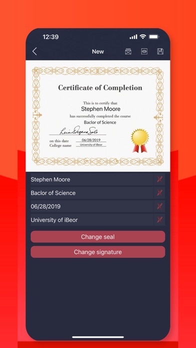 Certificate Maker: Diploma AI screenshot 2