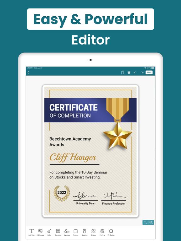Certificate Maker, eCard Maker screenshot 8