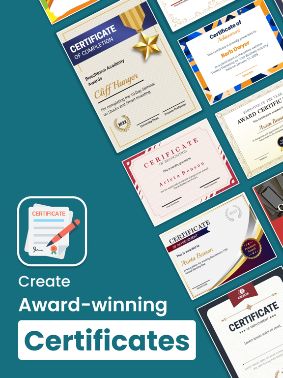 Certificate Maker, eCard Maker screenshot 10