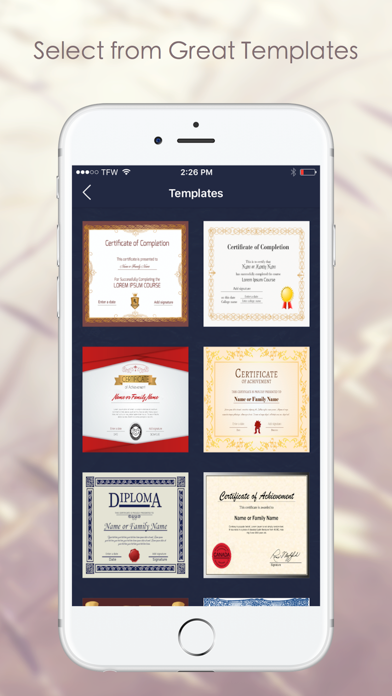 Certificate Maker Transcript Maker screenshot 5