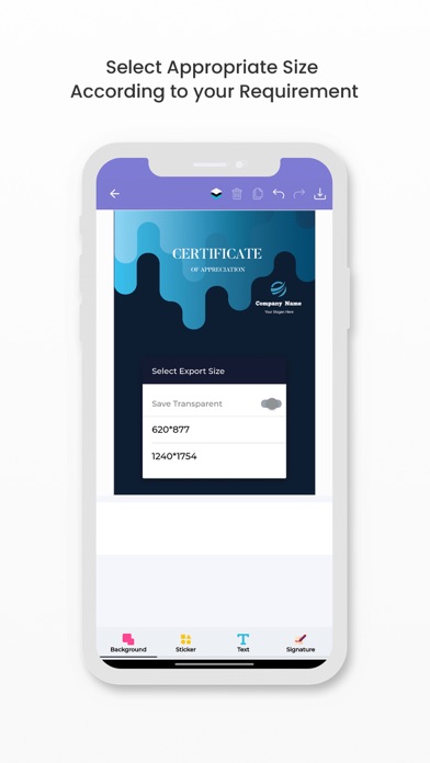 Certificate Maker:Creator screenshot 2