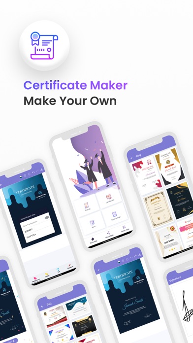 Certificate Maker:Creator screenshot 9