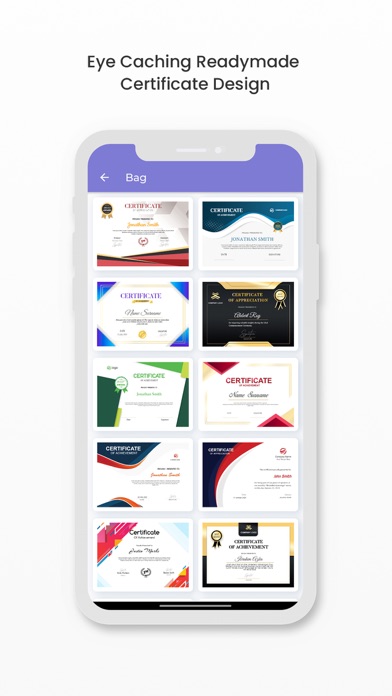Certificate Maker:Creator screenshot 6