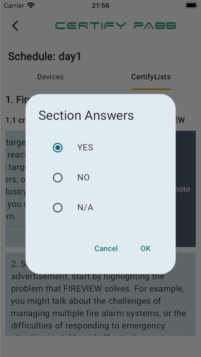 Certify Pass screenshot 2