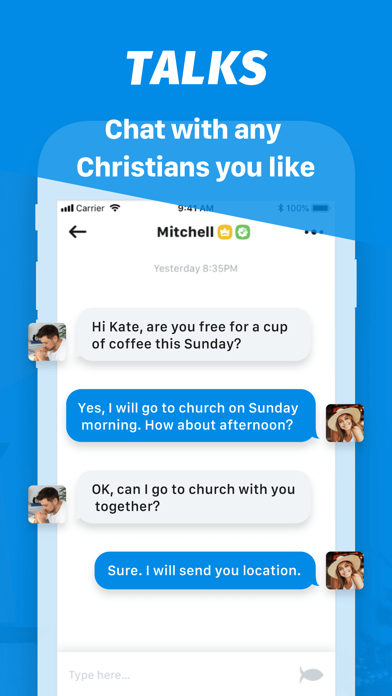 CFish: Christian Dating & Chat screenshot 2