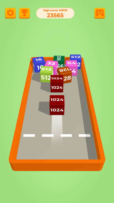 Chain Cube: 2048 Number Match screenshot 1