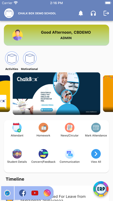 Chalkbox Administrator screenshot 9
