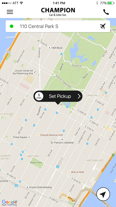 Champion Car & Limo Service screenshot 4