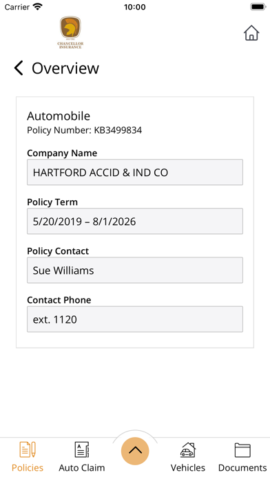 Chancellor Ins Agency Online screenshot 2
