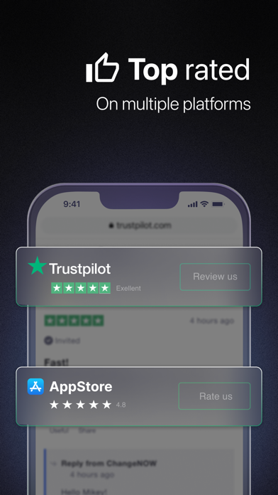 ChangeNOW: Crypto Exchange screenshot 1