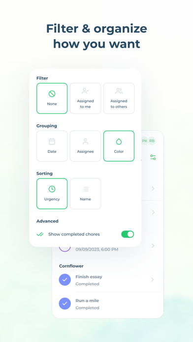 Chap: Chores Tracker & Chart screenshot 2