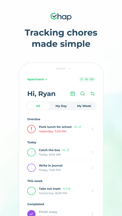 Chap: Chores Tracker & Chart screenshot 9
