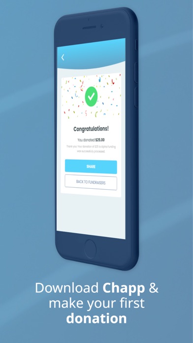Chapp - The Charity App screenshot 1