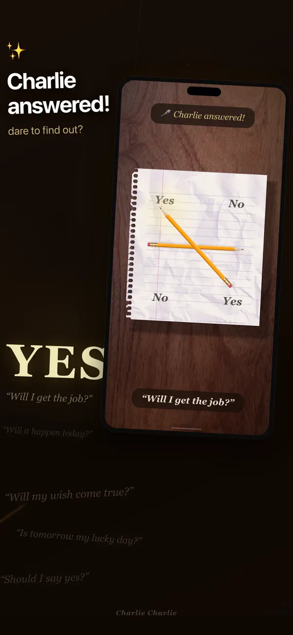 Charlie Charlie, Are You Here? screenshot 1
