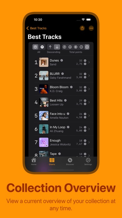 Chart Your Music screenshot 6