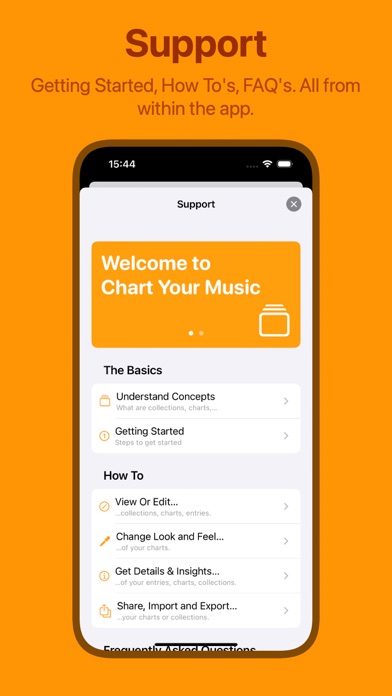 Chart Your Music screenshot 1