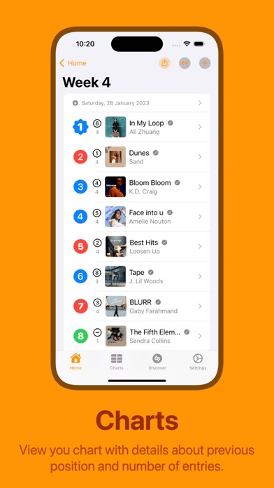 Chart Your Music screenshot 9