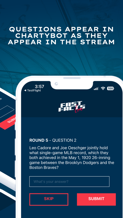 Chartybot - Fast Facts Live screenshot 3