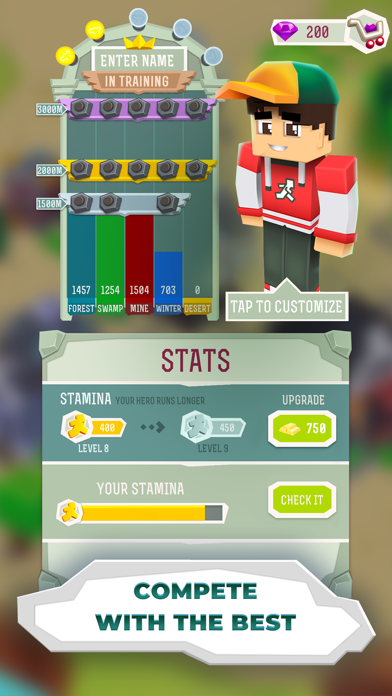Chase Craft －Epic Running Game screenshot 2
