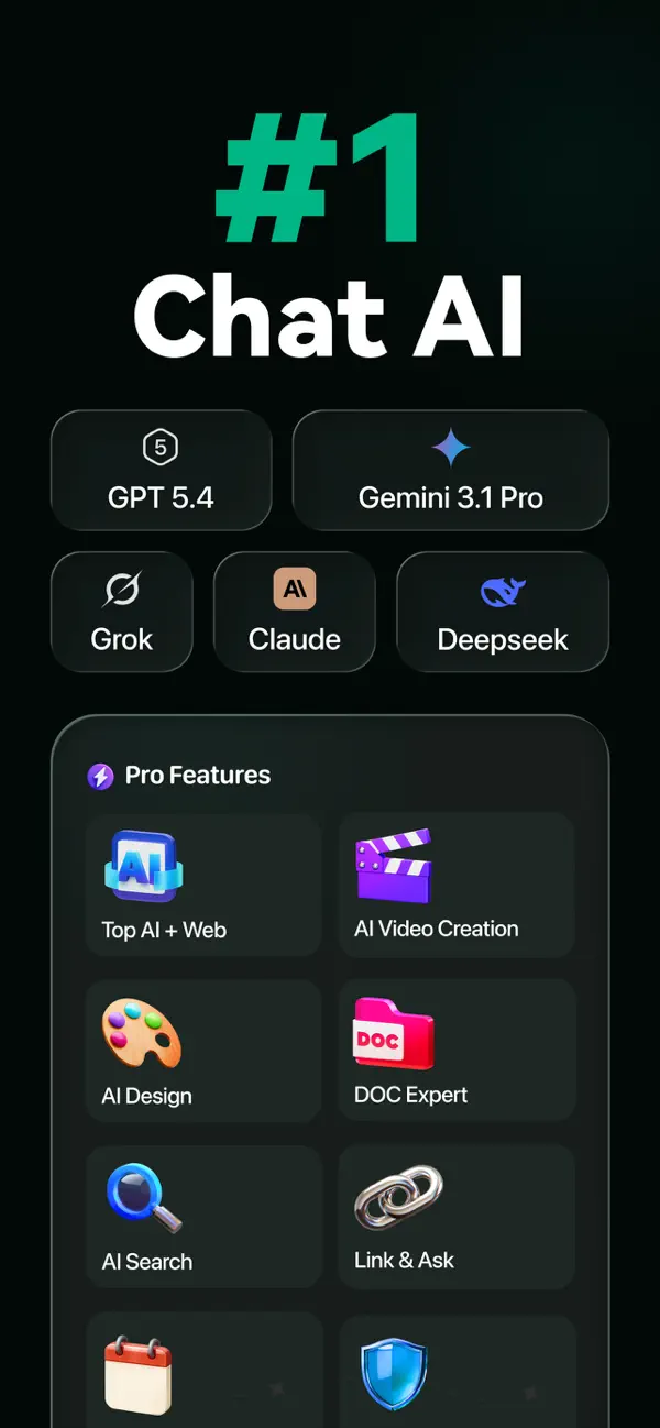 Chat AI 5: AI Agent & Video screenshot 6