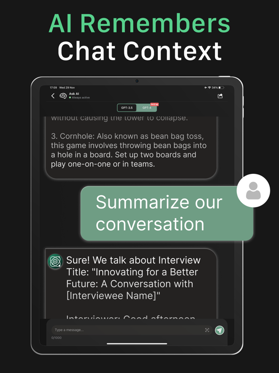 Chat AI: Ask Chatbot Answers screenshot 1