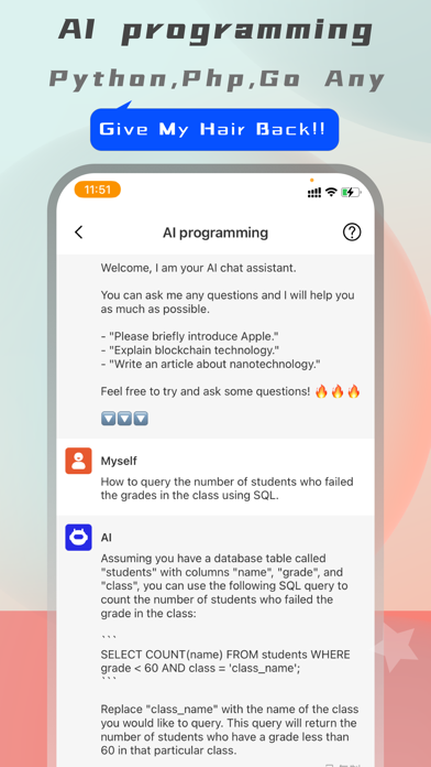 ChatAI - Chat&Write Robot screenshot 1