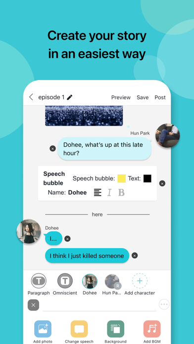 Chatie - chat stories screenshot 1