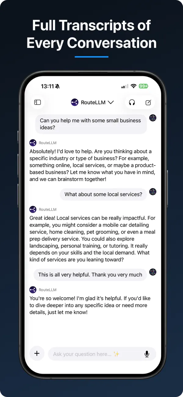 ChatLLM: AI Assistant & Chat screenshot 1