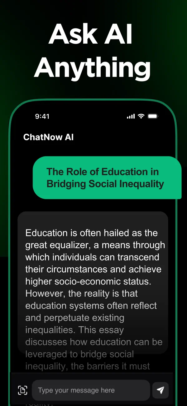 ChatNow - AI Chatbot Assistant screenshot 4