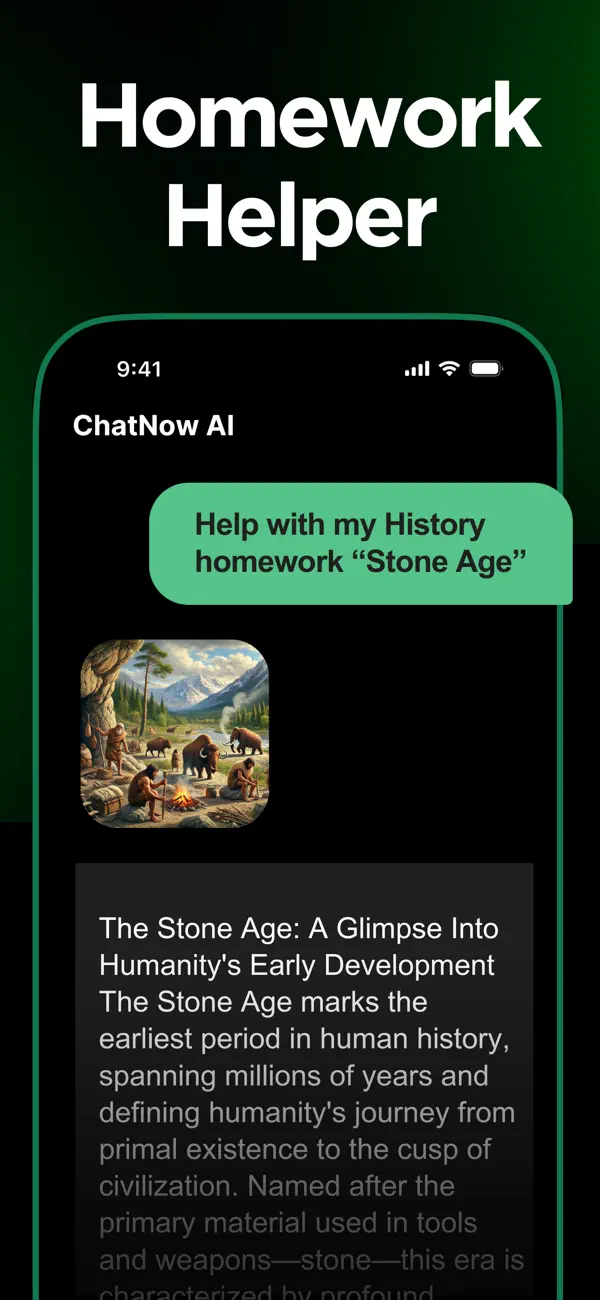 ChatNow - AI Chatbot Assistant screenshot 1