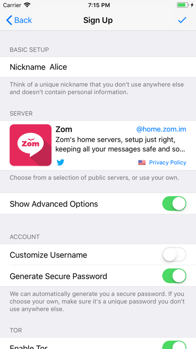 ChatSecure Messenger screenshot 4