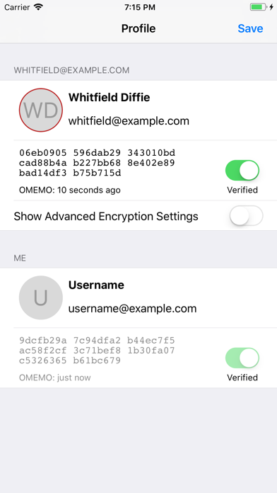ChatSecure Messenger screenshot 1