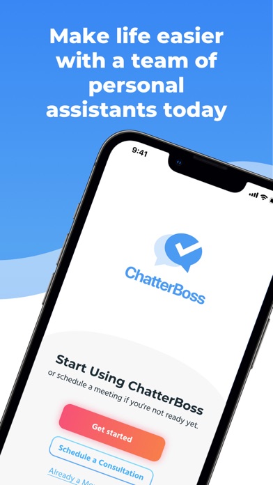 ChatterBoss Personal Assistant screenshot 1