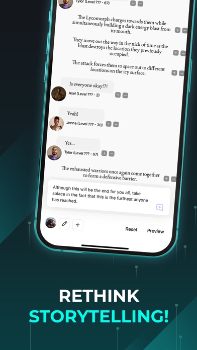ChattyFic - Chat Storytelling screenshot 1