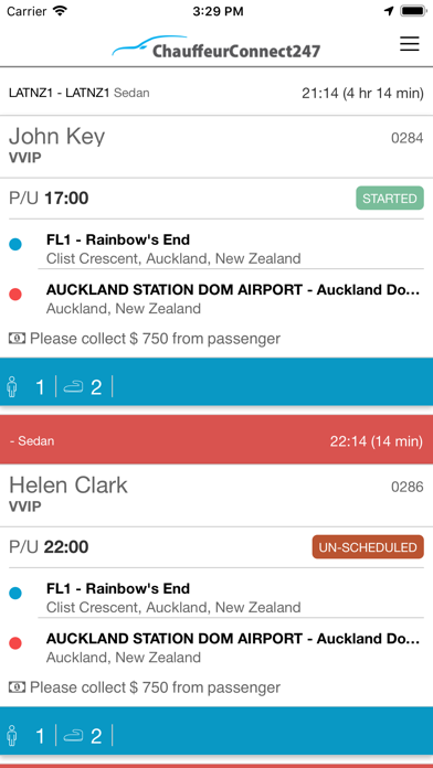 ChauffeurConnect screenshot 3