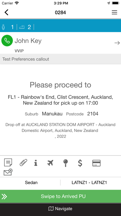 ChauffeurConnect screenshot 1