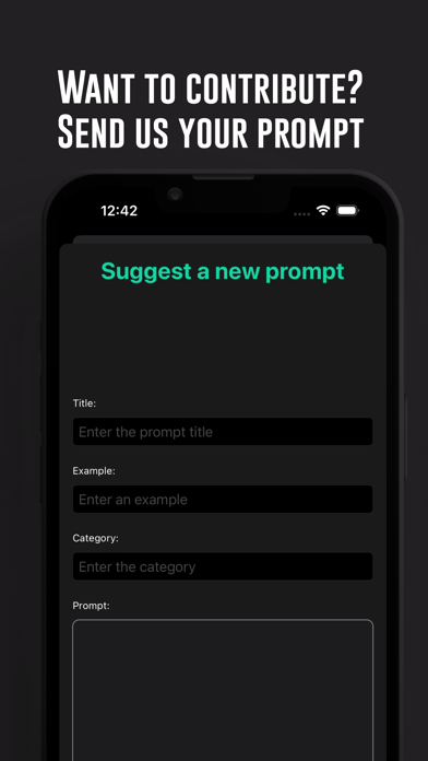 Cheat-AI:  Great AI prompts screenshot 1