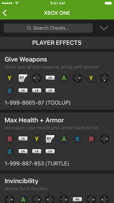 Cheats for GTA 5 (V). screenshot 4