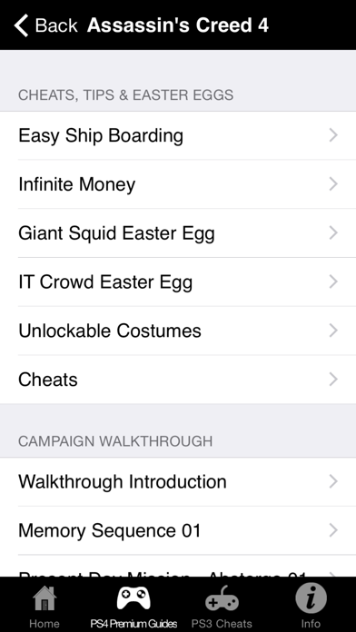 Cheats Ultimate for Playstation 4 Games - Including Complete Walkthroughs screenshot 3